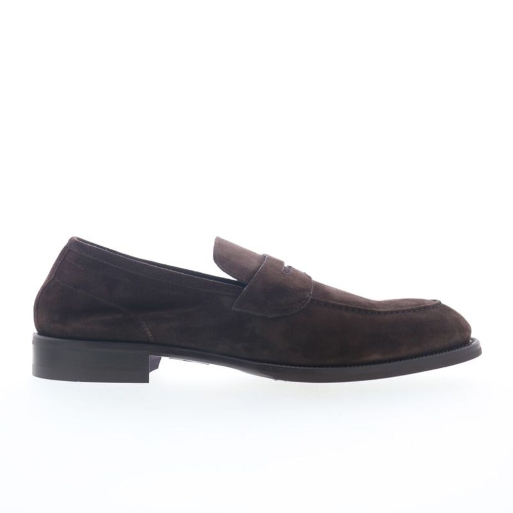 Di Bianco Mens Aviano Unlined Suede Brown Shoes (NWT)